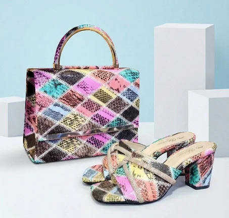 حقيبة مع صندال  5 ألوان