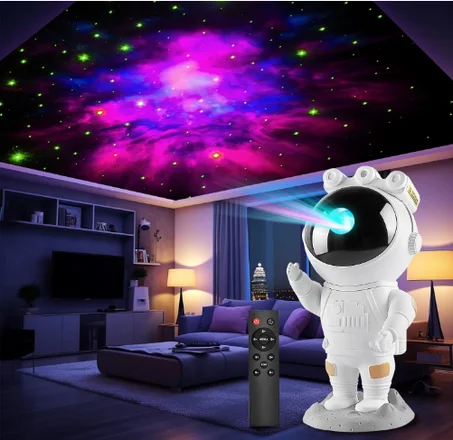 Astronaute Galaxy Projecteur Bluetooth Musique Haut-parleur
