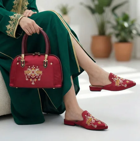 حقيبة مع صندال 6 أشكال