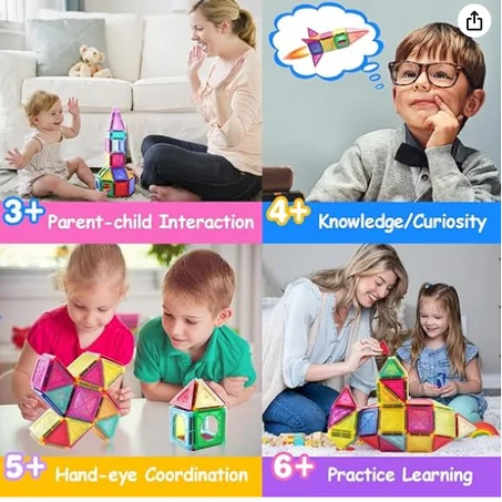 لعبة البناء المغناطيسي