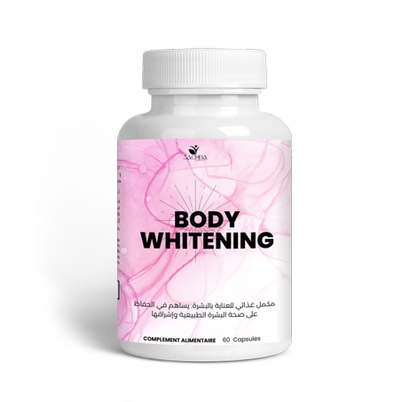 كبسولات تبيض البشرة