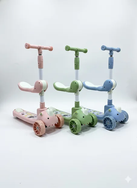 سكوتر الاطفال بتلات عجلات+3 سنوات