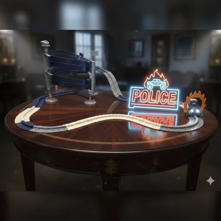 •	🚓 مضمار الشرطة المجنون