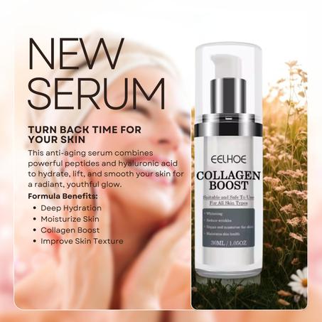 سيروم مكافحة الشيخوخة – لبشرة شابة، نضرة، ومليئة بالحيوية!