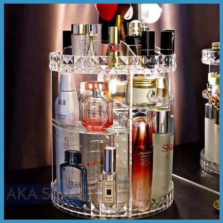 منظم  مستحضرات التجميل و تخزين فرشاة المكياج