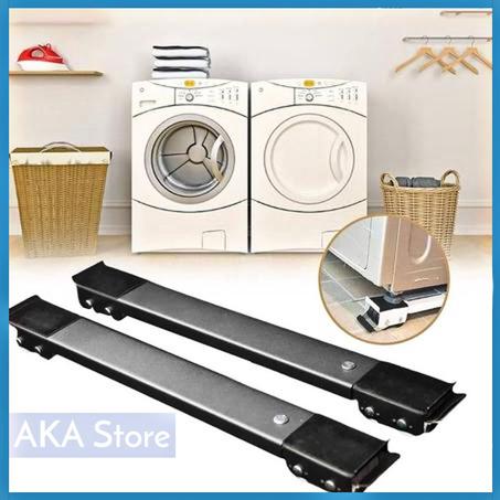 حامل أثاث متحرك، عجلات قابلة للتمدد ومتينة للأجهزة المنزلية