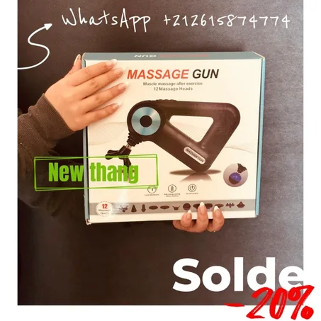 Massage gun 12 massage heads