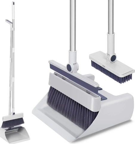 طقم تنظيف منزلي أنيق وفعال لكل الزوايا