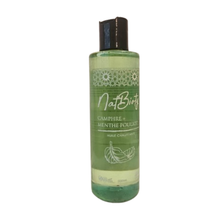 🌿 1. Huile Chauffante Camphre & Menthe Pouliot 🌿