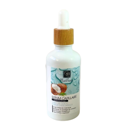 💇♀️✨ Sérum Capillaire نعمة – Soin Réparateur à l’Huile de Coco & Bave d’Escargot Bio ✨💇♀️