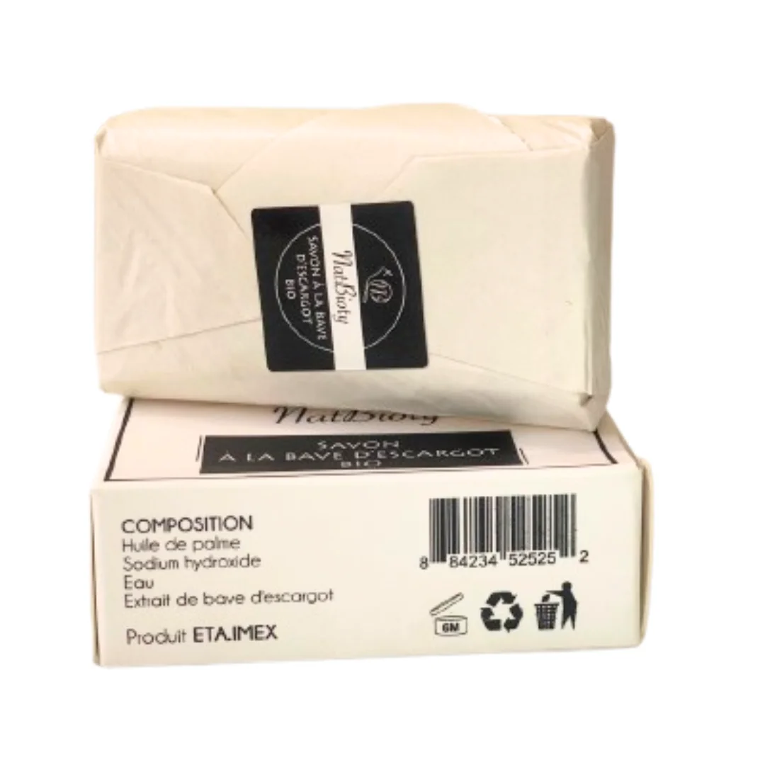🧼✨ Savon  Purifiant – Savon Bio à la Bave d’Escargot ✨🧼