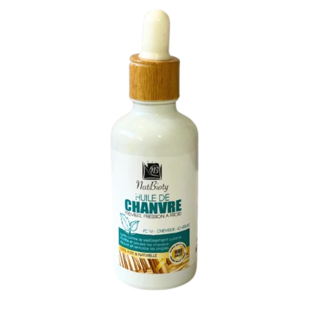 🌿✨ Huile  de Chanvre Bio – Première Pression à Froid ✨🌿
