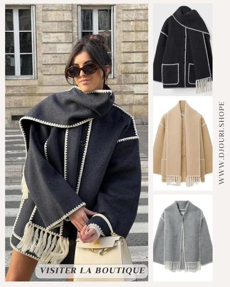 سترة كشمير تقليدية انيقة