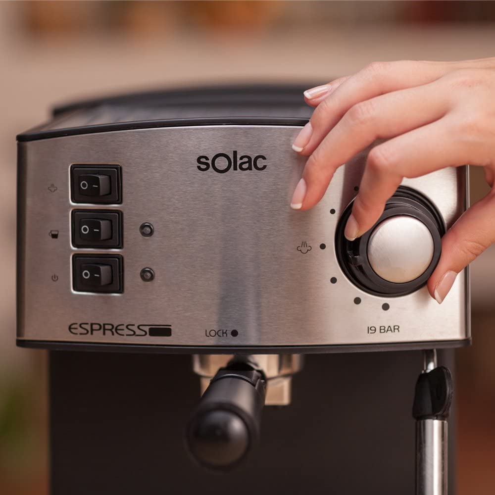 MACHINE À CAFÉ PRESSION SOLAC الة القهوة الإسبانية