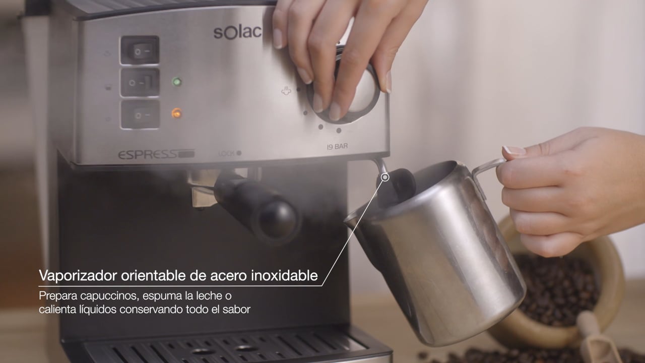 MACHINE À CAFÉ PRESSION SOLAC الة القهوة الإسبانية