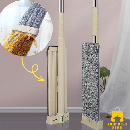 ممسحة الأرض الحديثة 2 في1  ذات جودة عالية (2+ جفافات بالمجان)