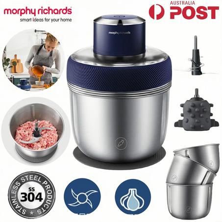 SilverMaxx® الهاشوار الكهربائي ب 3 كؤوس