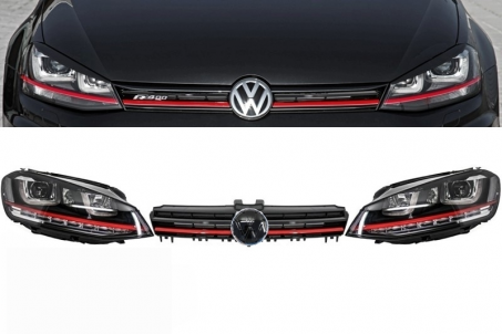 Auto Accessoires Rabat - Volkswagen Golf 7.5 des Optiques Full led  dynamique vw Golf 7 Look 7.5 Disponible en stock Livraison partout au maroc  🇲🇦