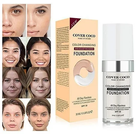 Cover coco Foundation 30ML - Pour tous les types de peau