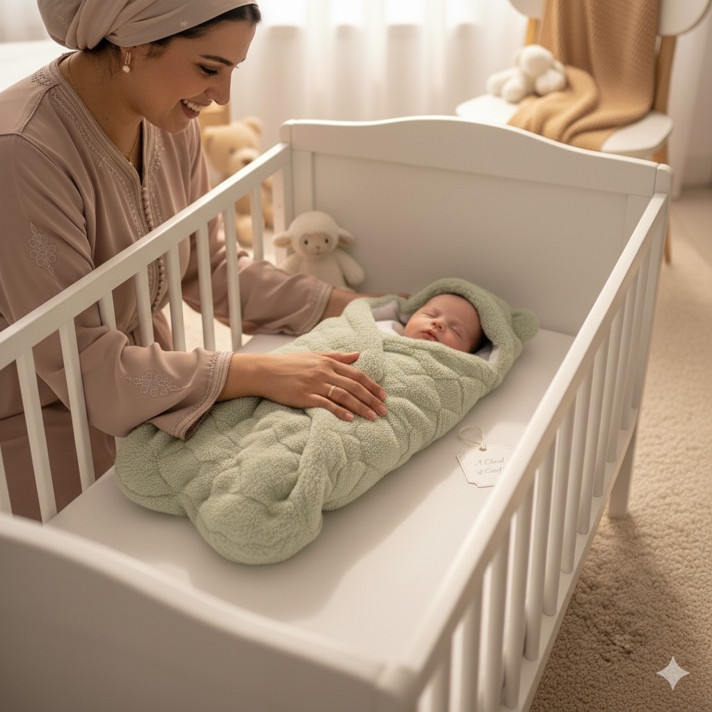 بطانية الاضفال حديثى الولادة