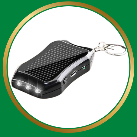 باور بنك يعمل بالطاقة الشمسية