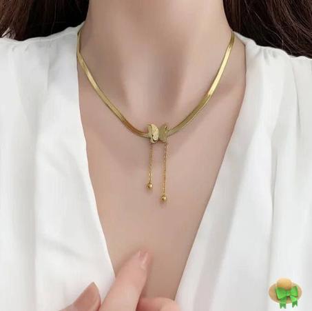 سلسلة فراشة Acier inoxydable ضمانة وجودة   الثم💸 💎 💸 🧧 🔥 💸