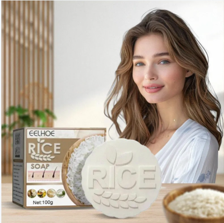 صابون الزهور - شامبو صلب بماء الأرز