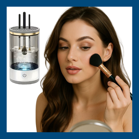 جهاز غسيل فرش المكياج