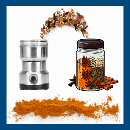 مطحنة القهوة والتوابل الكهربائية