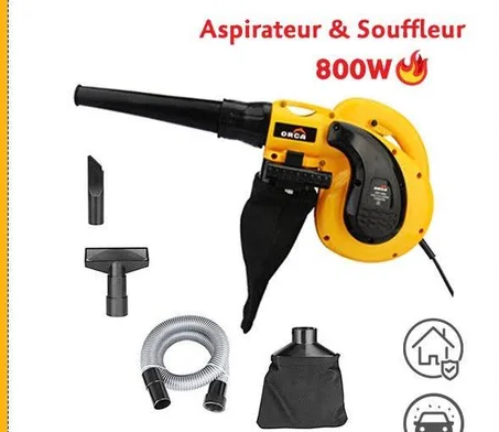 Aspirateur Et Souffleur 2En1 800W ORCA EBR134