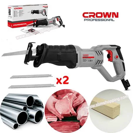 scie sabre electrique multi utilisations 710w -crown