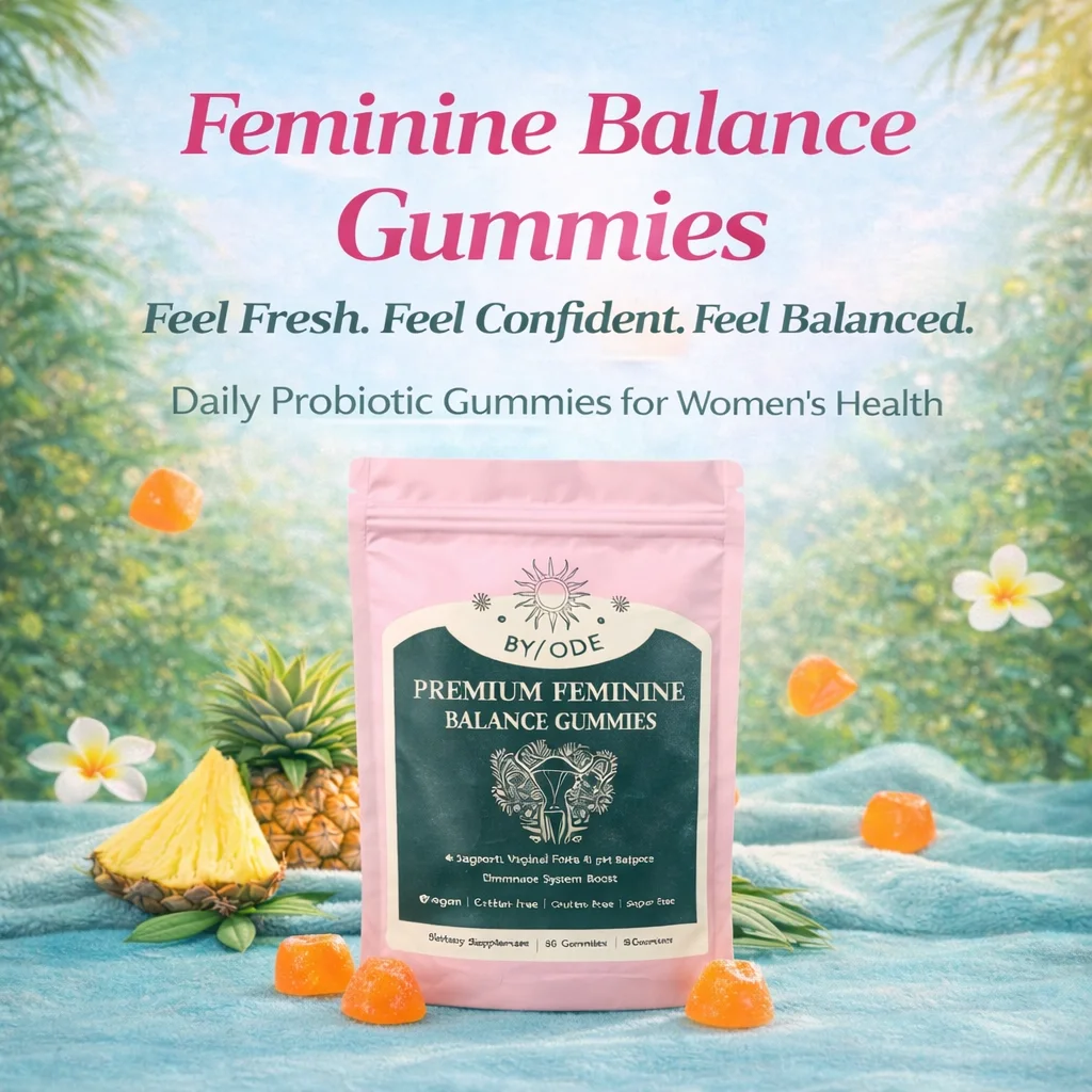 Feminine balance gummies