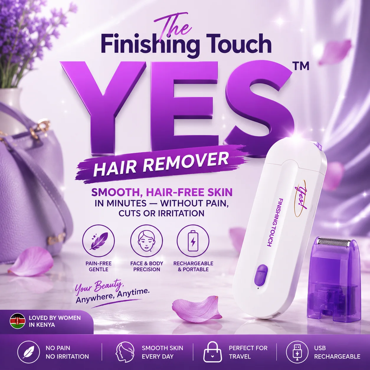 The Finishing Touch YES S epilator
