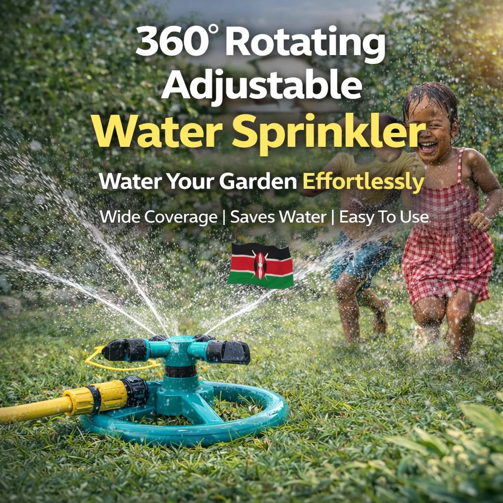360° Rotating Adjustable Water Sprinkler
