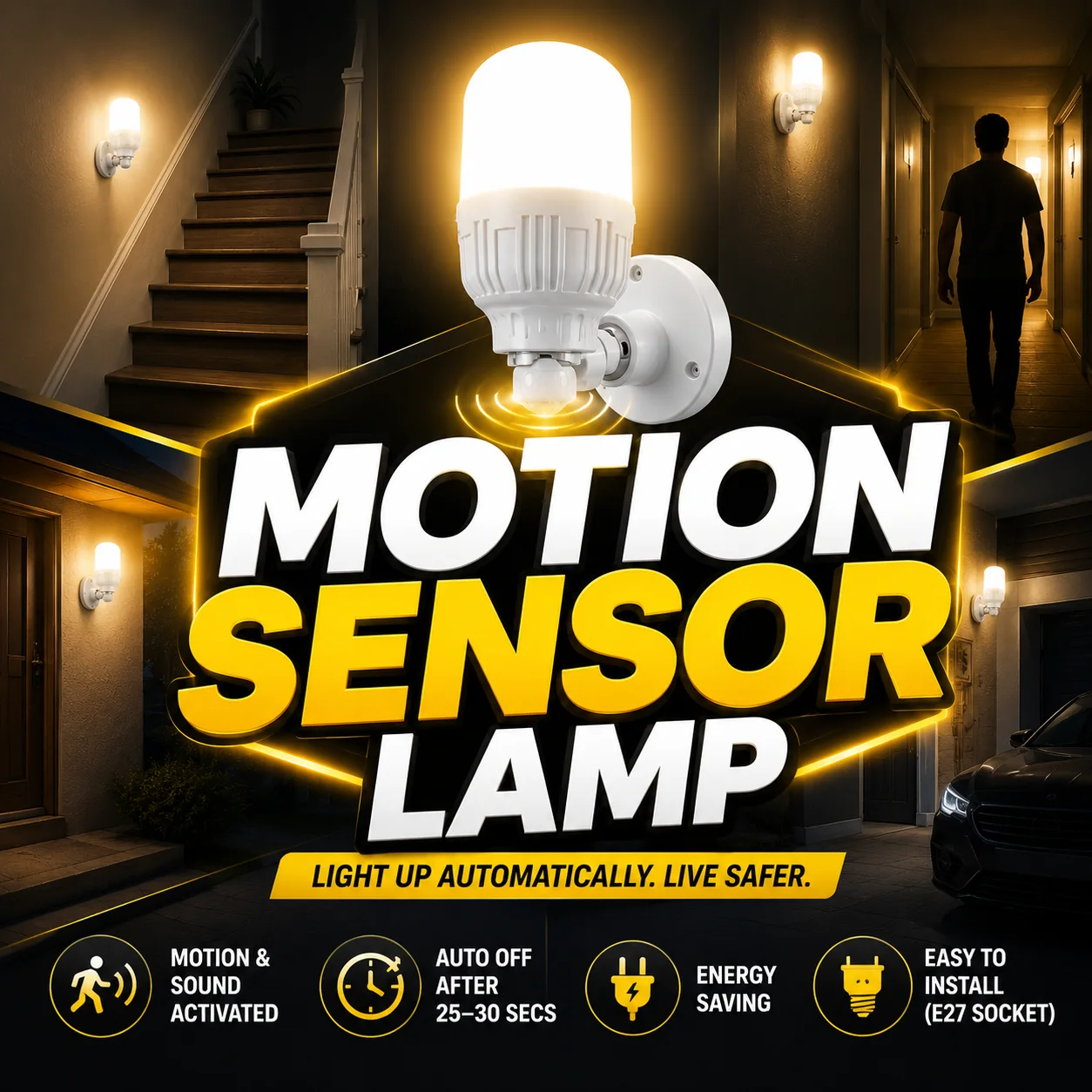 Motion Sensor Lamp