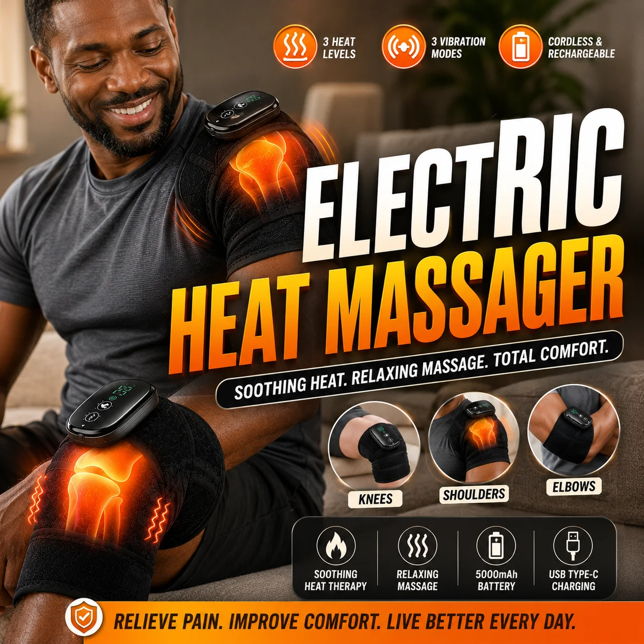 Electric Heat Massager