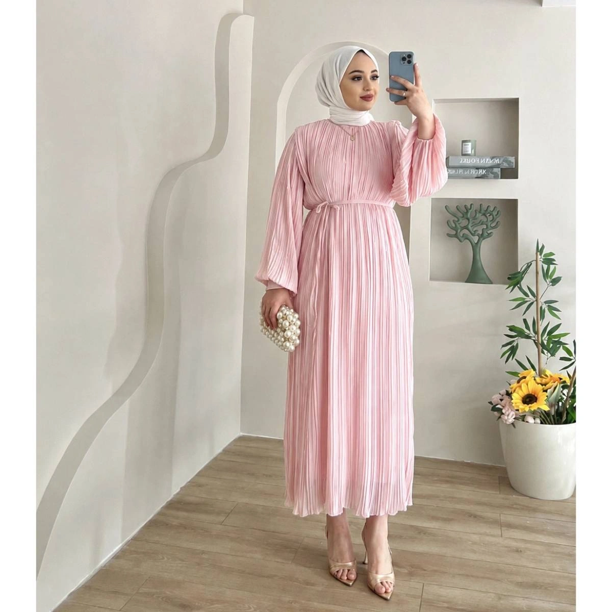Pleated Dress