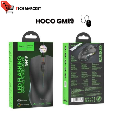 GM19 Enjoy Gaming Luminous LED Wired Mouse