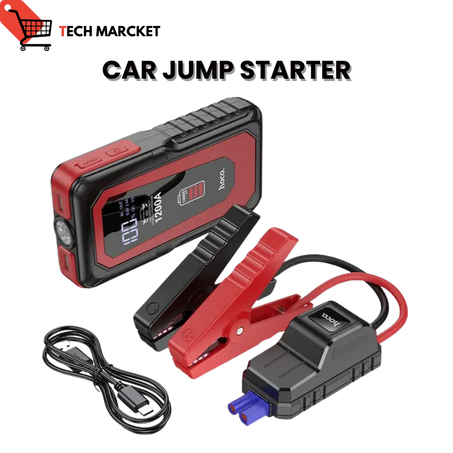 بطارية طوارئ QS3 10000mAh مع مصباح يدوي