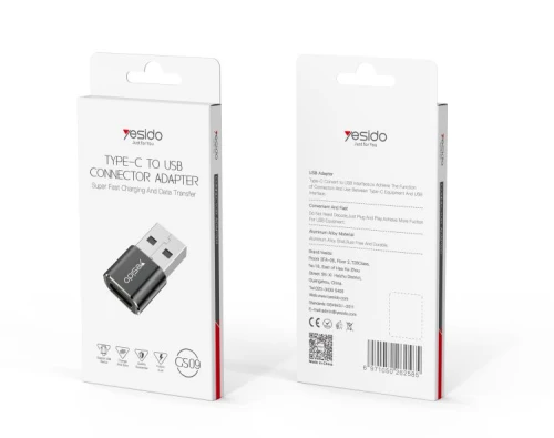 Yesido GS09 USB-to-Type-C OTG Adapter