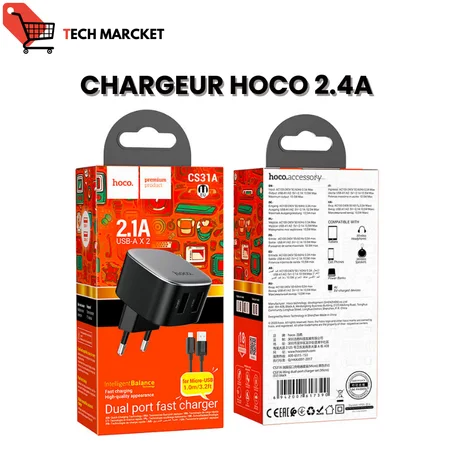 Chargeur Hoco Micro-Usb