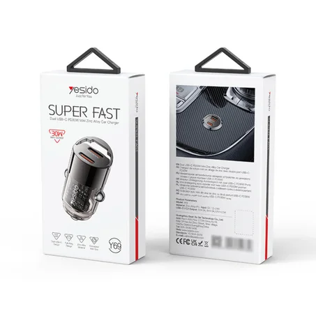 Car Charger Yesido Y69 SUPER FAST