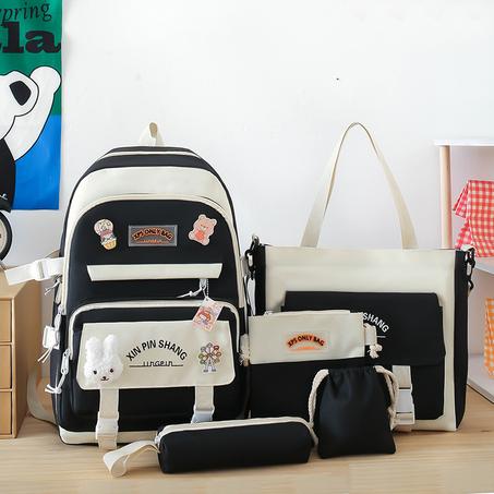 Ensemble de sacs d’école Kawai pour adolescents 5Pcs Xin Pin Shang