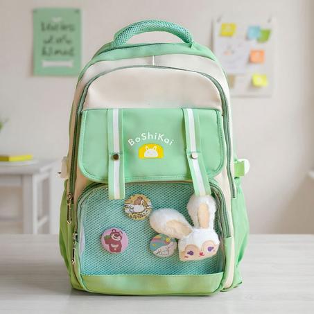 Sac à Dos Scolaire pour Enfants Style Kawaii BoShiKai