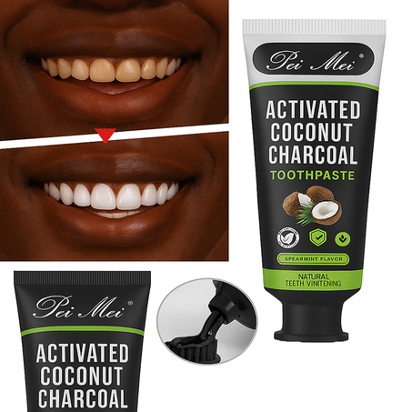CharbonSmile™ – Blanchiment Naturel & Fraîcheur