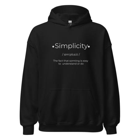 SIMPLICTY HOODIE - OVERSIZE