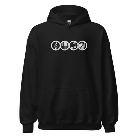 MUSIC HOODIE  - OVERSIZE