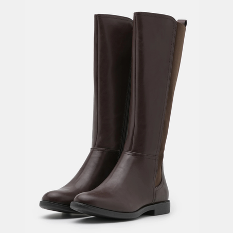 botte femme marron