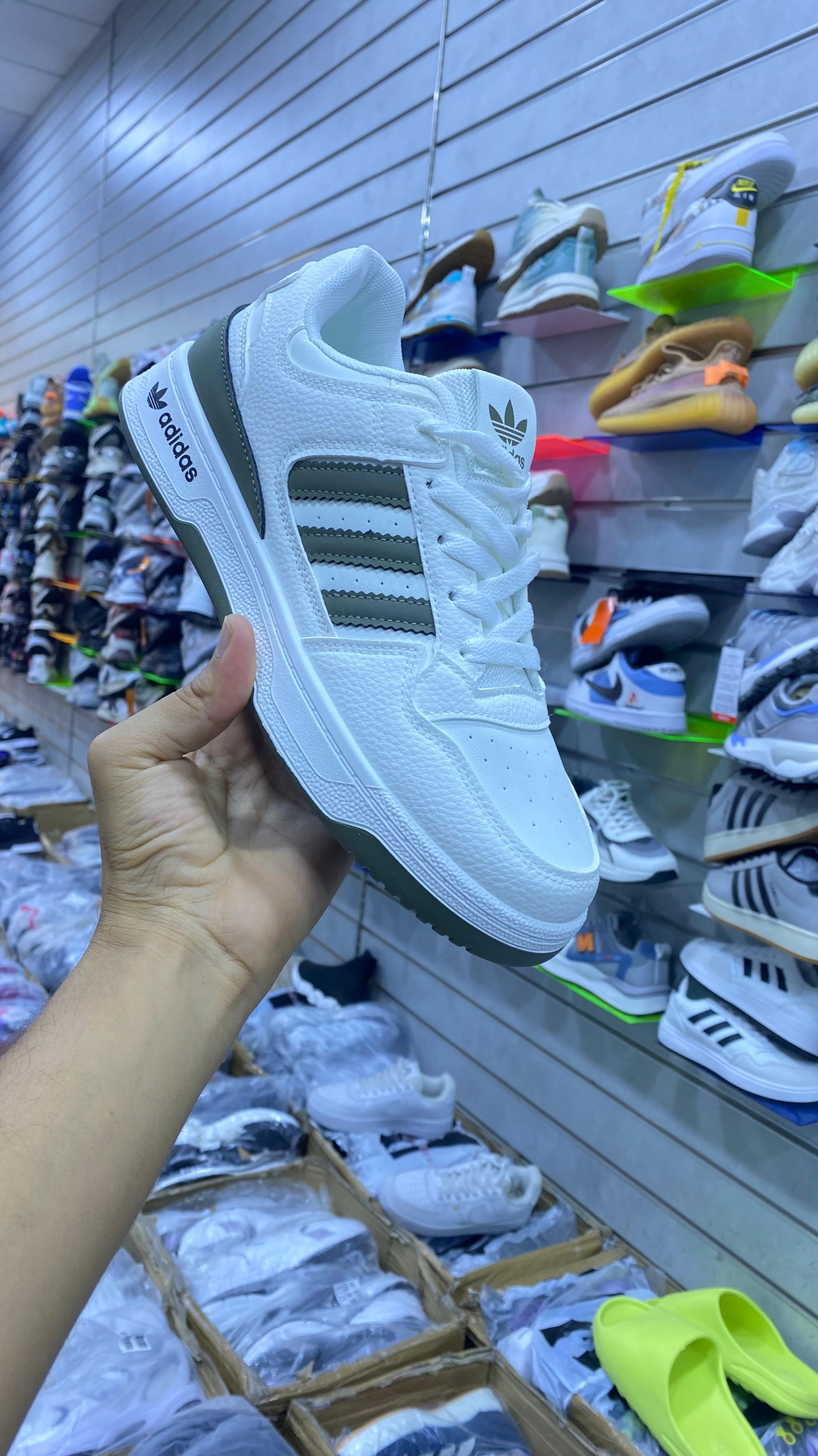 baskets 3 band adidas khaki