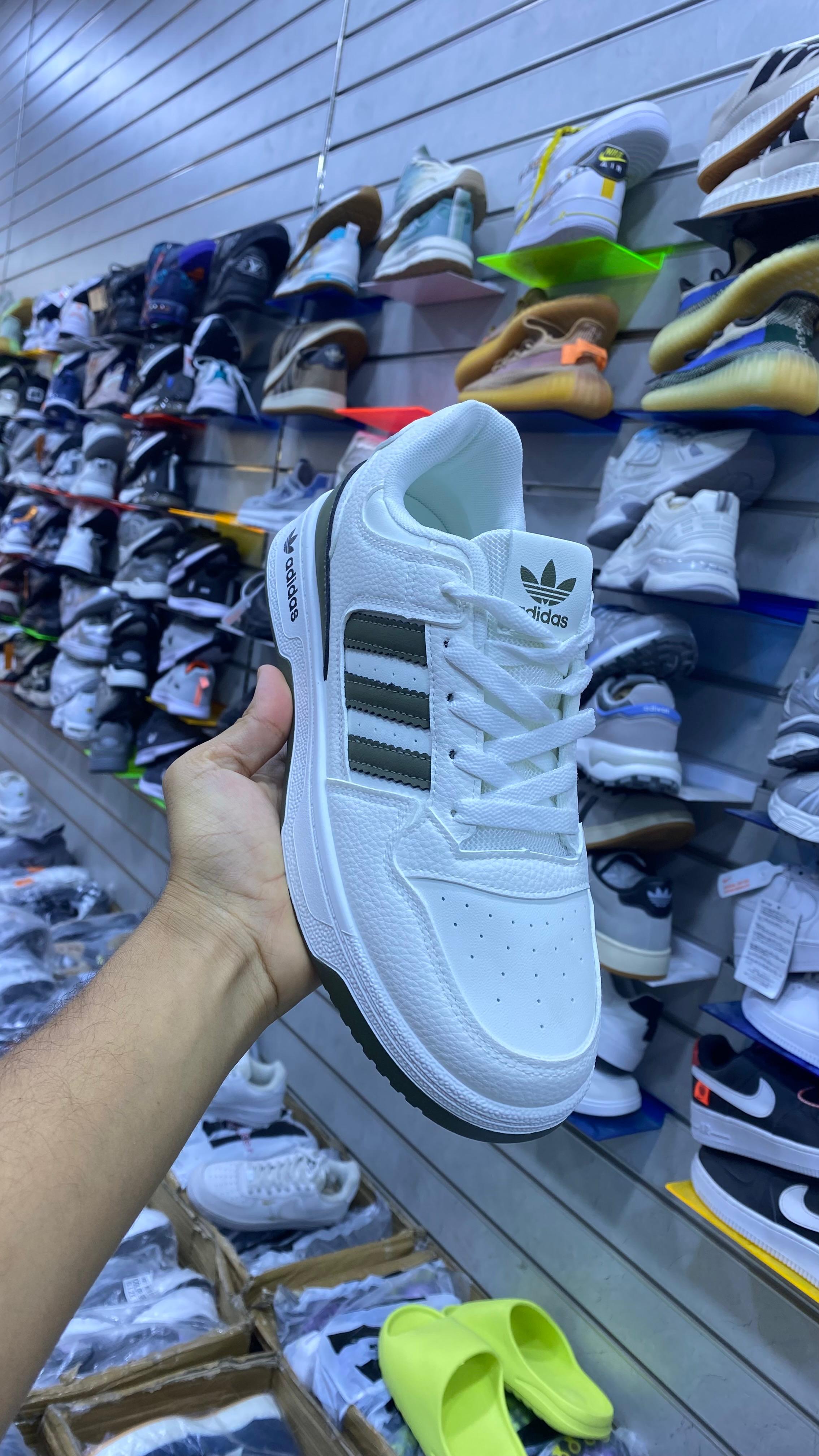 baskets 3 band adidas khaki